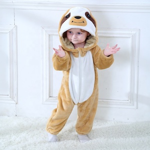Disfraz de Animal TONWHAR para Niños, <span class=keywords><strong>Pijama</strong></span> de León o Perezoso con Cremallera Bidireccional, Temporada Primavera/Otoño - Product Image 4