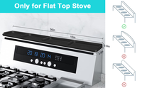 Nouveaux produits Organisateur de cuisine en silicone sur le poêle Étagère à épices magnétique pour cuisinière