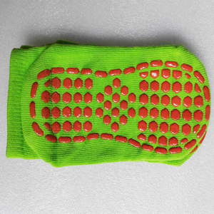 Chaussettes antidérapantes en coton colorées unisexes pour utilisation en salle de <span class=keywords><strong>trampoline</strong></span>, enfants et adultes - Product Image 5