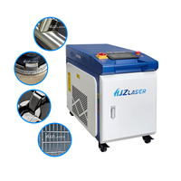 Machine de soudage au laser à fibre portative 1500W 3000W, équipement de soudage, soudage de l'aluminium
