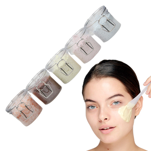 Venta Directa de Fábrica: Tarros de Plástico Transparentes Multifuncionales con Tapa de Bambú Irrompible de 200 ML, con Cierre Seguro para Sales de Baño - Product Image 5