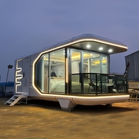 Capsule spatiale modulaire personnalisée, résidence, villa, hôtel, gîte, maison mobile, centre commercial panoramique, attrayante, pratique, très demandée, de haute technologie