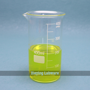 5ml-10000ml प्रयोगशाला बोरो 3.3 कांच मापने कम फार्म बीकर स्नातक और टोंटी के साथ Thickened - Product Image 5