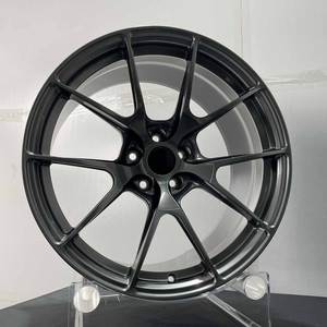 Llantas de Aleación de Aluminio Forjado Ligeras en Negro Mate 5x120 5x112 5x130 de 18, 19 y 20 Pulgadas para BMW M2 F80 <span class=keywords><strong>F90</strong></span> E46 Tesla - Product Image 1