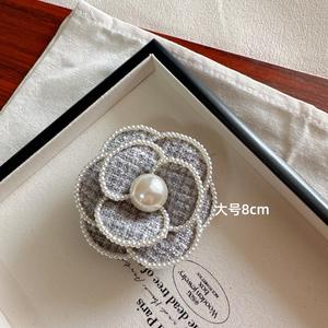 <b>Fashion</b> Spring Custom Camellia Luxury Women's <b>Brooches</b> Double C <b>Brooch</b> - Product Image 5