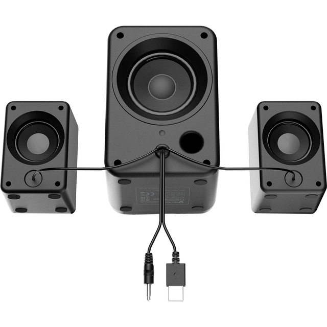 Meetion SP2111BT Desktop Computer 2.1 Channel Wireless Multimedia Speakers Sound Composition Laptop 2.1 RGB Gaming Speaker
