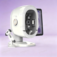 Analyseur de diagnostic cutané 3D en ligne avec IA, scanner facial, testeur de peau, machine d'analyse cutanée magique