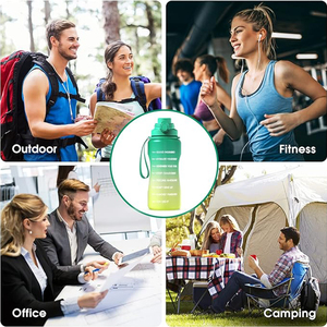 2024 Hot Sell New Products Colorful 64 oz Water Bottle With Factory Price - Product Image 5