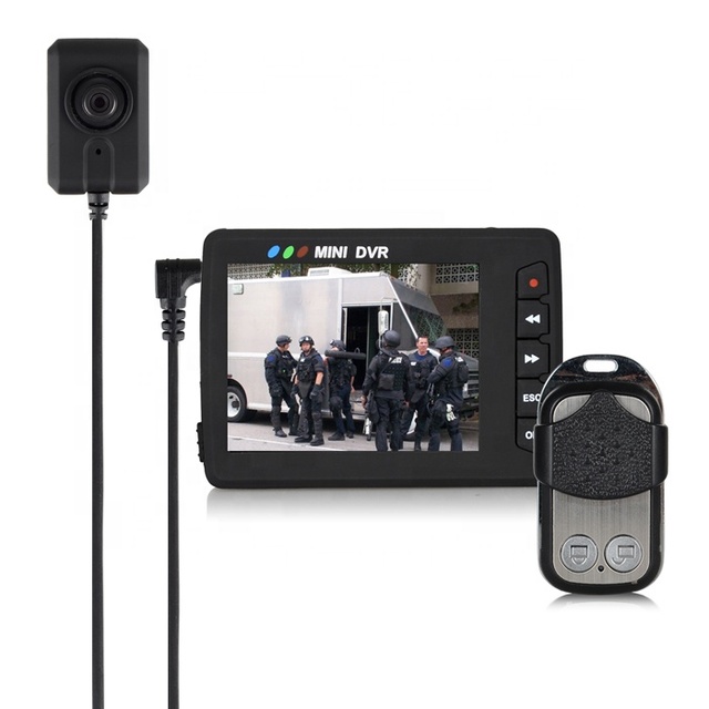 2.7 Inch LCD Body Worn Cam Clip Digital Video Camcorder 4 Hours Battery Video Portable Camera