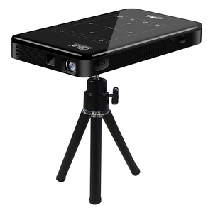 โปรเจคเตอร์พกพา 4K DLP โปรเจคเตอร์ขนาดเล็ก ระบบแอนดรอยด์ หน่วยความจำ 16GB แรม 8GB แบตเตอรี่ในตัว รองรับการเชื่อมต่อหลายอุปกรณ์ สำหรับการศึกษาที่บ้าน - Product Image 1