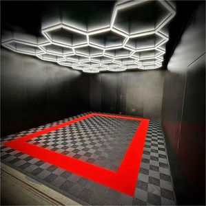 Dalles de sol en plastique emboîtables modernes pour extérieur, en matériau PP, amovibles et modulaires, pour <span class=keywords><strong>garage</strong></span> et salle d'exposition automobile - Product Image 2