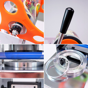 เครื่องซีลความร้อนแบบแมนนวลสำหรับถ้วยกระดาษและพลาสติก กึ่งอัตโนมัติ สำหรับเครื่องดื่ม กล่องนมถั่วเหลือง พร้อมที่วางแก้วปรับได้ - Product Image 5