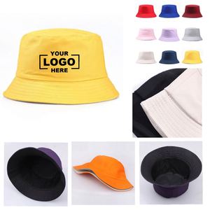 Fisherman <b>Hat</b> Custom Logo Advertising Summer Bucket Sunshade UV Protection Travel <b>Hat</b> - Product Image 1
