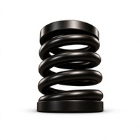 Ressort de compression robuste pour l'absorption des chocs, adapté aux concasseurs, aux tamis et aux alimentateurs miniers