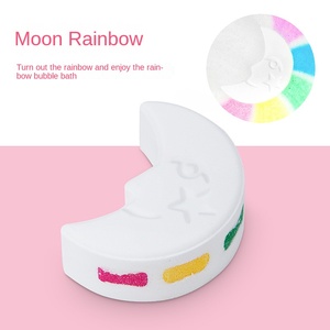 Bombes de <span class=keywords><strong>bain</strong></span> artisanales effet explosion arc-en-ciel, parfum citron, étoiles et nuages, relaxantes, au sel marin hydratant et à la lavande, pour la <span class=keywords><strong>maison</strong></span>, 100% naturelles - Product Image 5