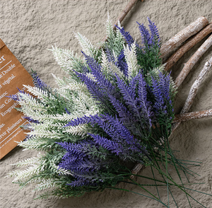 Bos Honing Thee Lavendel Gesimuleerde Bloem Fabrikant Groene Plant Groothandel Decoratie Ins Wind Cross Border Kunstbloem - Product Image 3