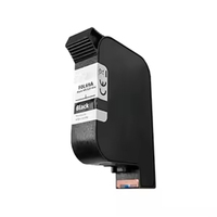 Cartouche d'encre noire à séchage rapide de 42 ml pour imprimante portable TIJ2.5, compatible avec les modèles BY-800, IQ-800, PS-100 M Factory Solvent Black, pour machine de codage portable.