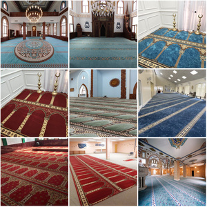 Tapis de mosquée AUTOVI sur mesure en nylon imprimé pour couloirs de salle de prière et grands espaces intérieurs islamiques - Product Image 3