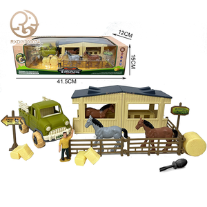 Camión <span class=keywords><strong>de</strong></span> granja <span class=keywords><strong>de</strong></span> <span class=keywords><strong>juguete</strong></span> Unisex <span class=keywords><strong>de</strong></span> montaje artesanal, Manual <span class=keywords><strong>de</strong></span> ingeniería, vehículo para desmontar, caballo, tornillo estable, simulación <span class=keywords><strong>de</strong></span> plástico, Material <span class=keywords><strong>de</strong></span> aleación <span class=keywords><strong>de</strong></span> Metal - Product Image 1