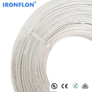 2024 IRONFLON UL1911 24AWG Customized Harness Silver Plated Wire PFA Car Wire High Temperature Wire 250deg C 5000V DC