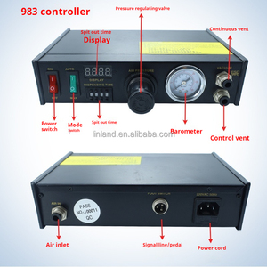 Machine de distribution de colle en silicone pour la promotion de la résine époxy ronde Eldo Doming Pcb Nasan Mesure Adhésif thermofusible Prix - Product Image 3