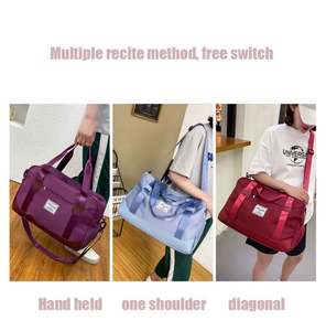 Hot Selling Custom Logo New Design Large Capacity Sport Yoga <b>Travel</b> <b>Bag</b> <b>Women</b> Portable Gym <b>Bag</b> With Shoes Compartment - Product Image 6