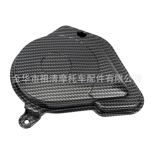 Zuqing – couvercle décoratif de moteur, coque latérale en Fiber de carbone pour moto Tanli MX3 MX4 TL116 - Product Image 2