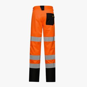 DIADORA UTILITY-702,176235-97035/M Pantalones de trabajo para todas las estaciones de alta visibilidad HV ISO 20471, ROPA DE TRABAJO de color naranja y de color naranja - Product Image 3