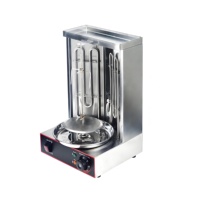 Grill à shawarma commercial 220V en acier inoxydable, four rotatif pour restaurant, machine à shawarma, équipement de restauration turque