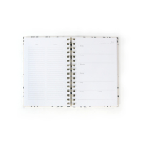 Agenda imprimé personnalisé planificateur quotidien objectif hebdomadaire fournitures de bureau scolaire Journal agenda cahier de minutes cahier de travail