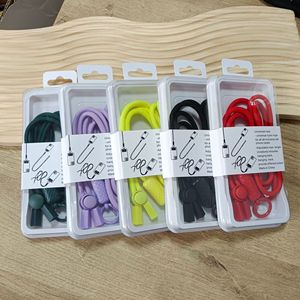 สายคล้องโทรศัพท์แบบปรับได้ สายคล้องคอแบบยืดหดได้ สายคล้องโทรศัพท์แบบกล่อง ป้องกันการสูญหาย สายคล้องด้านข้างและด้านหลังที่แข็งแรง - Product Image 1