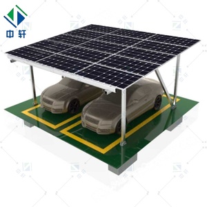 Thương mại cấp hot-Dip mạ kẽm năng lượng mặt trời carports quang điện kệ với lên đến 60 mét/giây Tải trọng gió cho bãi đậu xe lớn cơ sở - Product Image 4