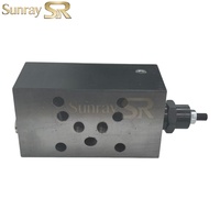 Vanne de réduction de pression hydraulique à commande pilote Vickers DGMX2-5-PP-GW-B-30 à haute pression et stabilité pour injection d'excavatrice NG10