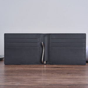 JINBAOLAI 2019 New Style Short Section Carbon Fiber Genuine Leather <strong>RFID</strong> blocked Protected <strong>Wallet</strong> For Men,Male Coin Purse - Product Image 4