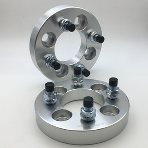 Adaptateurs d'entretoises de roue universels en aluminium forgé non centrés sur un moyeu, 25 mm, 4x100, CB 71 mm, M12x1.5 pour Honda, Toyota, Mazda, VW et BMW - Product Image 2
