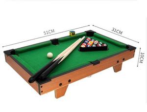 Venta caliente Classic Indoor Party Toys Pool Billiard para niños Mini Snooker Mesa pequeña - Product Image 2