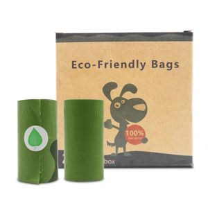 Sacs à déjections pour chiens écologiques biodégradables à la lavande - Product Image 1