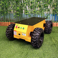 Châssis de robot RC Vigorun Tech 200 kg de charge, 0-6 km/h, plateforme de robot mobile télécommandée 200 m pour l'agriculture