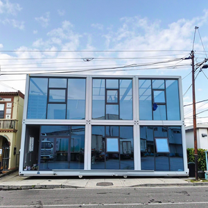 Case Container Modulari Prefabbricate in Acciaio da 20 Piedi con Design Smontabile per Uffici Portatili, Negozi e Edifici Commerciali - Product Image 1