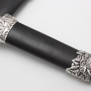 Couteau tactique de survie Fan Lihua Sword, lame droite à pointe clip, manche en noyer G10, acier inoxydable de haute qualité, étui, DIY, OEM - Product Image 2