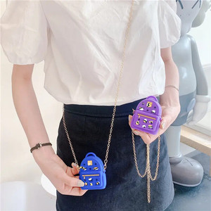 Estuche de Silicona Personalizado de Lujo <span class=keywords><strong>2021</strong></span> para <span class=keywords><strong>Airpods</strong></span> 3, Funda Protectora para <span class=keywords><strong>Airpods</strong></span> 1 y <span class=keywords><strong>2</strong></span> - Product Image 4