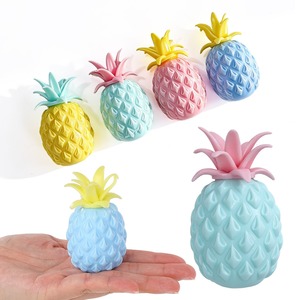 Cheap Fruit Shape Pull Stretch Promote Stress Relief Pineapple Gel Water <b>Bead</b> Squeeze Ball Fidget Toys - Product Image 2