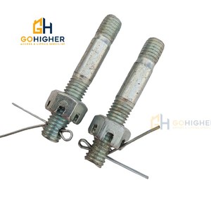 Tornillo de freno de tres motores para elevador de construcción, tornillo de fijación de bobina <span class=keywords><strong>M10</strong></span> M8 Zhangjiang Sanshang, Perno de anillo de tracción original - Product Image 1