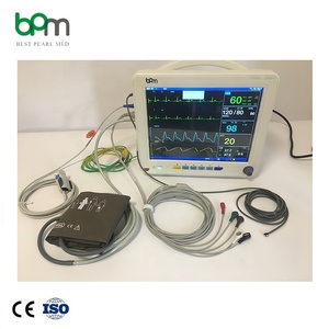 BPM-1213V 휴대용 애완 동물 Multipar 12.1 ''컬러 TFT LCD 화면 EtCO2 혈압 활력 징후 모니터 수의사 수의사 모니터 - Product Image 4