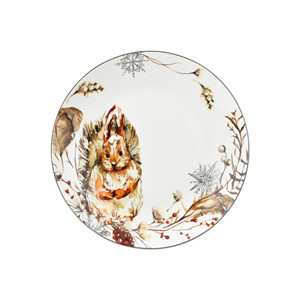 Juego <span class=keywords><strong>de</strong></span> Platos <span class=keywords><strong>de</strong></span> <span class=keywords><strong>Cena</strong></span> Navideños <span class=keywords><strong>de</strong></span> Porcelana Fina con Diseño <span class=keywords><strong>de</strong></span> Animales <span class=keywords><strong>de</strong></span> la Selva, Personalizables con Logotipo, para Uso Doméstico y en <span class=keywords><strong>Restaurantes</strong></span> - Product Image 4