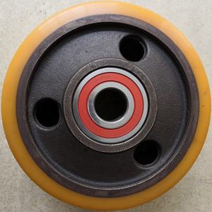 כתר 8x4x2.83 סנטימטרים/203x101mm ארוך שירות חיים פוליאוריתן גלגלית גלגל צמיג משמש על כתר RD 5700 מלגזה/משאית - Product Image 3