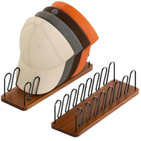 Support de rangement pour casquettes de baseball - Peut contenir 14 casquettes, adapté pour une utilisation sur les bureaux, les armoires, les coiffeuses, les halls d'entrée