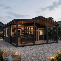 Maison préfabriquée de luxe à 2 étages, maison modulaire extensible, maison conteneur avec chambre, cuisine, salon, 4 chambres