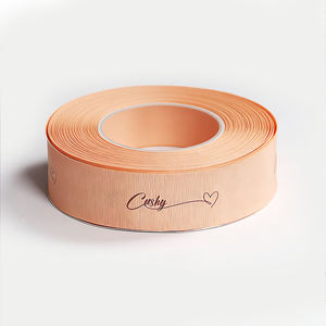 ริบบิ้นผ้าซาตินโพลีเอสเตอร์หรูหรา รับทำโลโก้ สำหรับห่อของขวัญ - Product Image 3