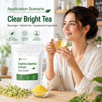 Longbio Vente en Gros Haute Qualité 95% 98% Rutine NF11 Troxerutine Extrait de Fleur de Sophora Japonica